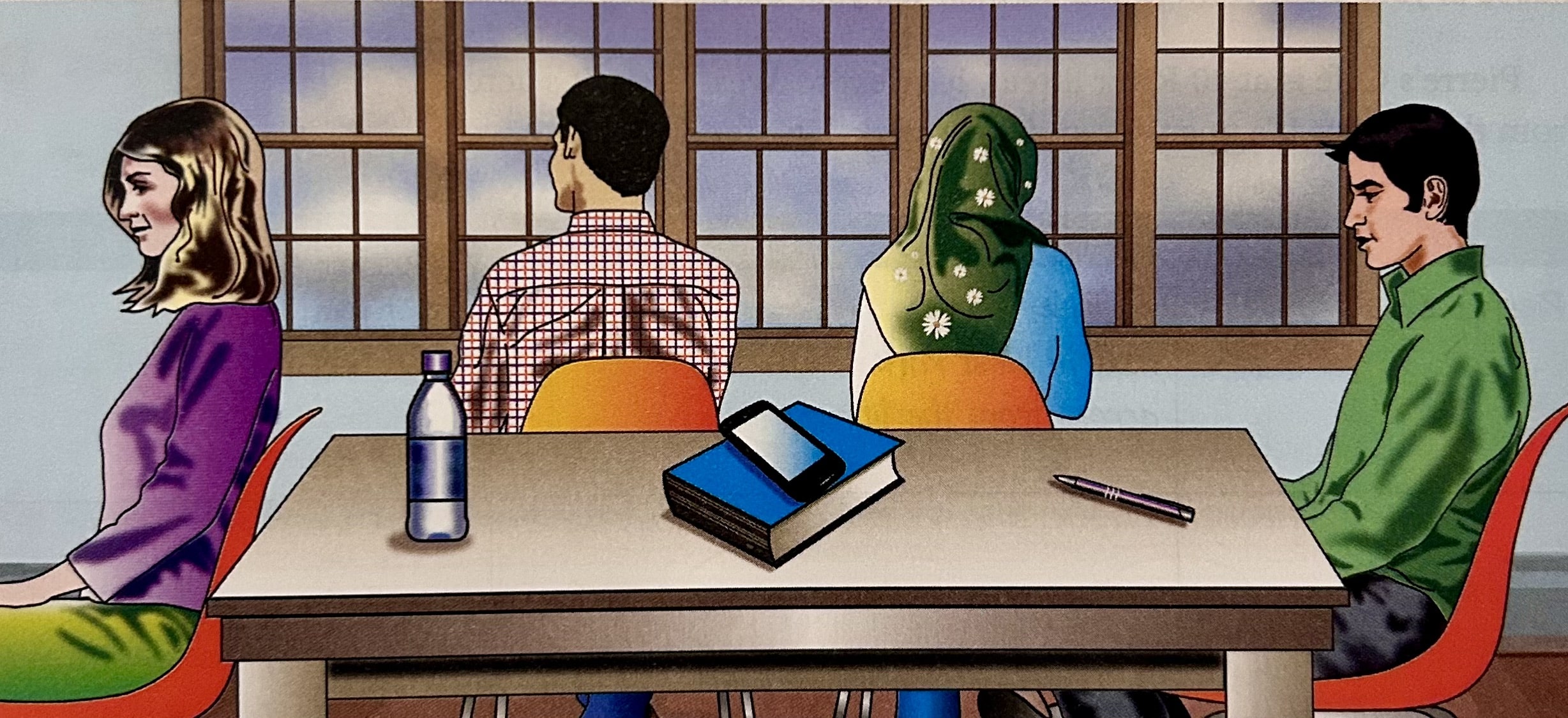 Objects on the table