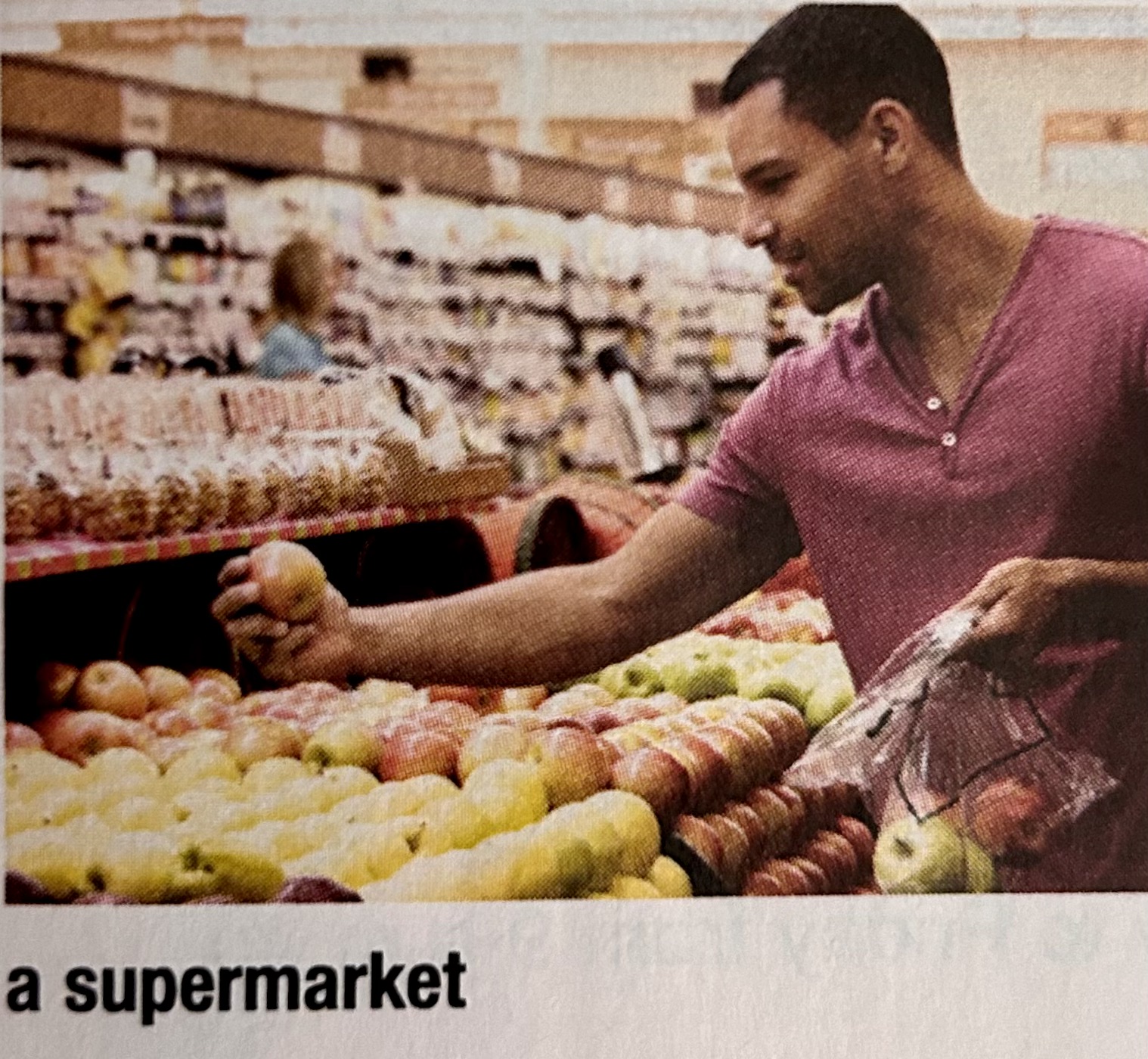 A supermarket